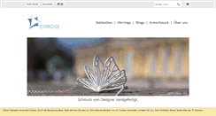 Desktop Screenshot of eisrose.de
